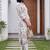 Women Floral Printed Regular Pure Cotton Kurta with Trousers