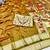 gold zari woven paithani silk blend traditional saree with swarovski blouse piece