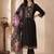 Women Floral Embroidered Regular Thread Work Liva Kurta with Trousers & With Dupatta