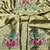 firozi zari woven paithani silk blend traditional saree with swarovski blouse piece