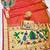 gajri zari woven paithani silk blend traditional saree with swarovski blouse piece