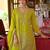 Women Ethnic Motifs Embroidered Regular Mirror Work Kurta with Palazzos & Dupatta