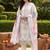 Women Floral Embroidered Regular Thread Work Kurta with Trousers & With Dupatta