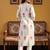 Women Floral Printed Regular Mirror Work Pure Cotton Kurta with Trousers