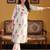 Women Floral Printed Regular Mirror Work Pure Cotton Kurta with Trousers
