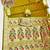 gold zari woven paithani silk blend traditional saree with swarovski blouse piece
