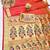 gajri zari woven paithani silk blend traditional saree with swarovski blouse piece