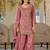 Women Ethnic Motifs Embroidered Regular Thread Work Kurta with Sharara & With Dupatta