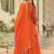 Women Ethnic Motifs Embroidered Regular Sequinned Kurta with Skirt & With Dupatta