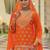 Women Ethnic Motifs Embroidered Regular Sequinned Kurta with Skirt & With Dupatta