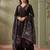 Women Floral Embroidered Regular Thread Work Kurta with Palazzos & With Dupatta