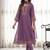 Women Floral Embroidered Regular Thread Work Liva Kurta with Trousers & With Dupatta