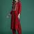 Women Floral Embroidered Thread Work Kurta with Trousers & With Dupatta