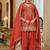Women Ethnic Motifs Embroidered Regular Thread Work Kurta with Sharara & With Dupatta