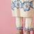 Floral Embroidered Thread Work Straight Kurta With Trousers & Dupatta