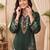 Women Floral Embroidered Regular Thread Work Kurta with Trousers & With Dupatta