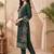 Women Floral Embroidered Regular Thread Work Kurta with Trousers & With Dupatta