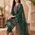 Women Floral Embroidered Regular Thread Work Kurta with Trousers & With Dupatta