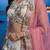 Women's Cream Tissue Woolen Embroidered Lehenga Choli with Dupatta