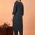 Women Floral Embroidered Regular Thread Work Kurta with Trousers & With Dupatta
