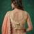 Women's Beige Tissue Zarkan Embroidered Lehenga Choli with Dupatta