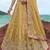Women's Mustard Tissue Moti with Embroidered Lehenga Choli with Dupatta