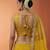 Women's Mustard Chinnon Silk Motif with Sequince Embroidered Lehenga Choli with Dupatta