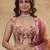 Women's Rust Tissue Moti with Embroidered Lehenga Choli with Dupatta