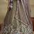 Women's Shade of Purple Tissue Moti with Embroidered Lehenga Choli with Dupatta