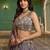 Women's Shde of Purple Tissue beads sequince Embroidered Lehenga Choli with Dupatta