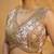 Women's Rosegold Tissue beads sequince Embroidered Lehenga Choli with Dupatta