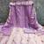 lavender handwork fendy silk blend unstitched dress material 