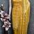 yellow  fancy fendy silk blend unstitched dress material 