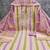 multicolor weaved shimmer unstitched dress material 