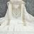 white embroidered jimmi choo silk blend unstitched dress material 