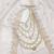 white embroidered jimmi choo silk blend unstitched dress material 