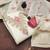 off white weaved mal chanderi unstitched dress material 