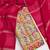 multicolor printed roman unstitched dress material 