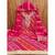 pink printed roman unstitched dress material 