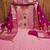 pink weaved shimmer butti unstitched dress material 