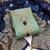 sea green weaved shimmer butti unstitched dress material 