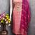peach weaved shimmer butti unstitched dress material 
