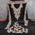 black embroidered rayon unstitched dress material 