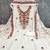 white embroidered roman silk unstitched dress material 