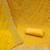 yellow  embroidered georgette unstitched dress material 