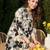 Women Floral Printed Regular Kurta with Trousers