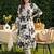 Women Floral Printed Regular Kurta with Trousers