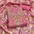 pink weaved shimmer silk unstitched dress material 