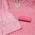 pink weaved jacquard unstitched dress material 