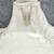 white weaved jacquard unstitched dress material 